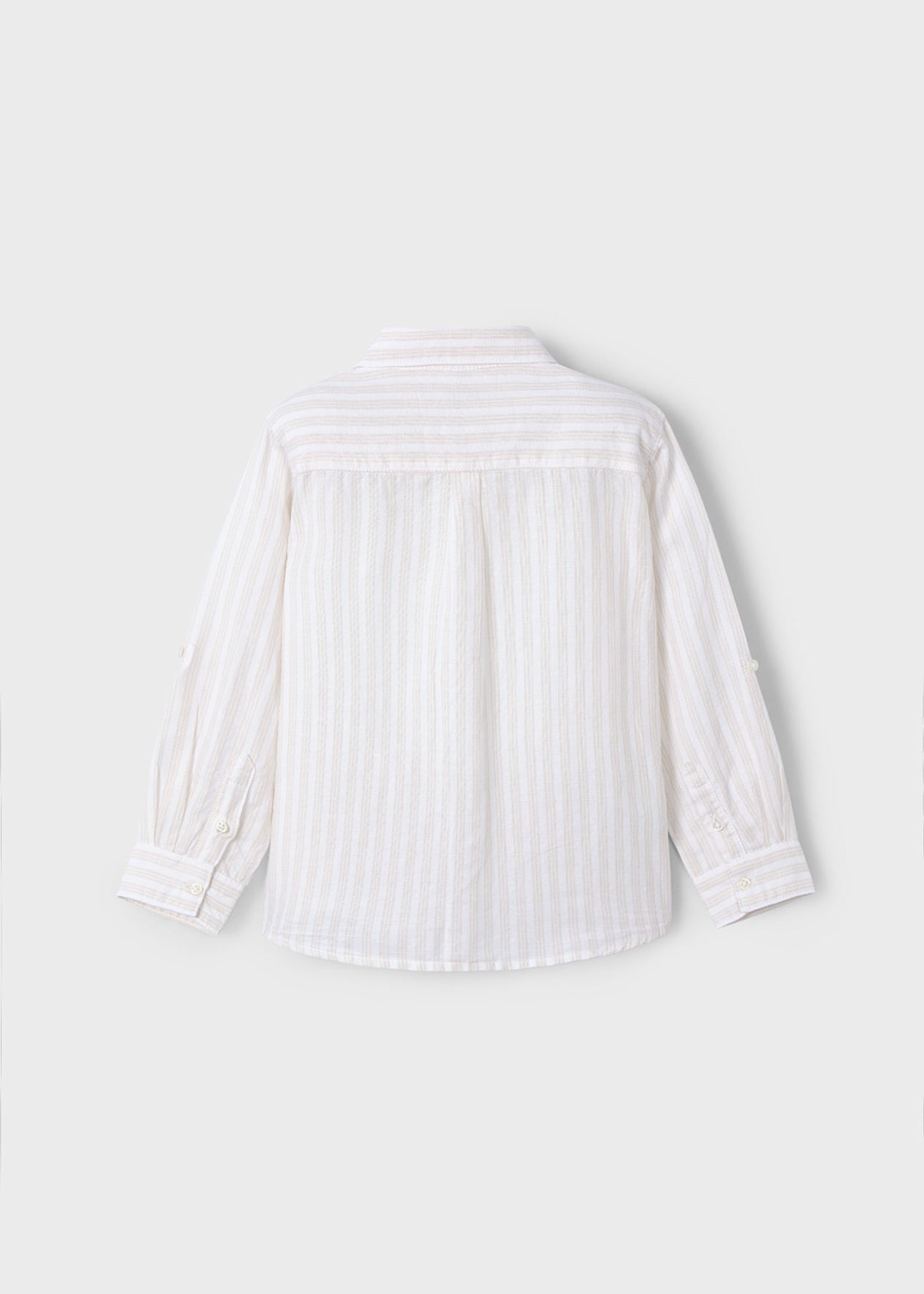 Camisa manga larga con lino niño