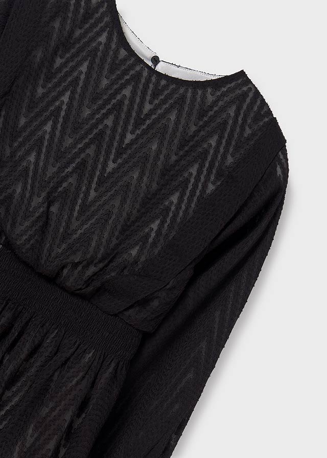 Vestido gasa fantasía