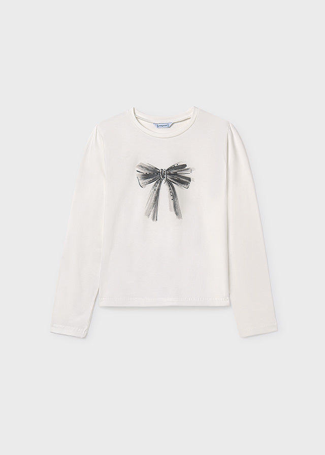 Camiseta básica texto chica