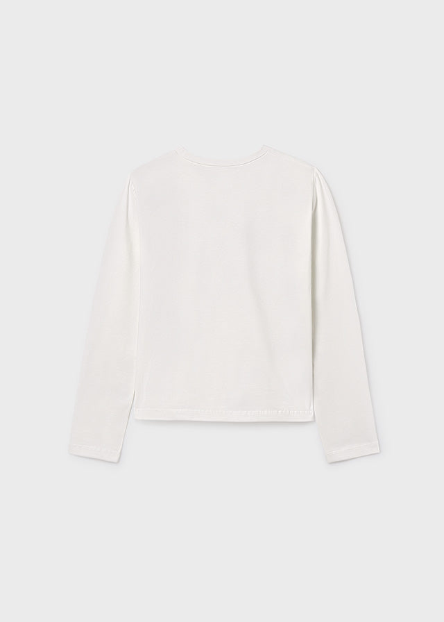 Camiseta básica texto chica