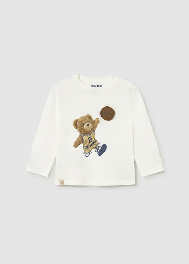 Camiseta ML aplique animal