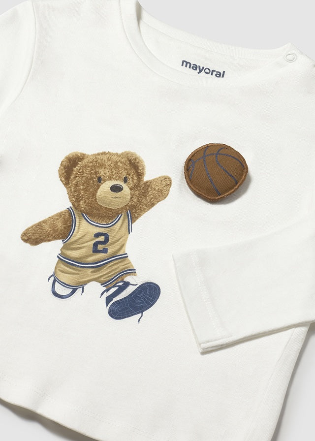 Camiseta ML aplique animal