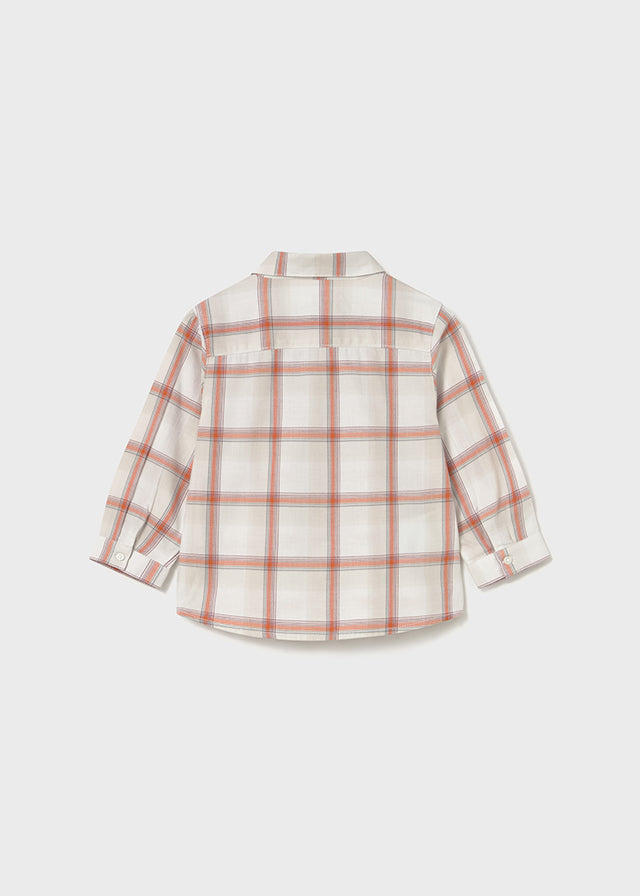 Camisa cuadros bebé