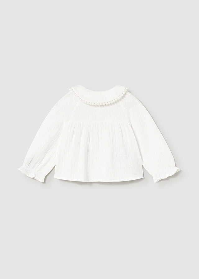 Blusa gasa plumeti