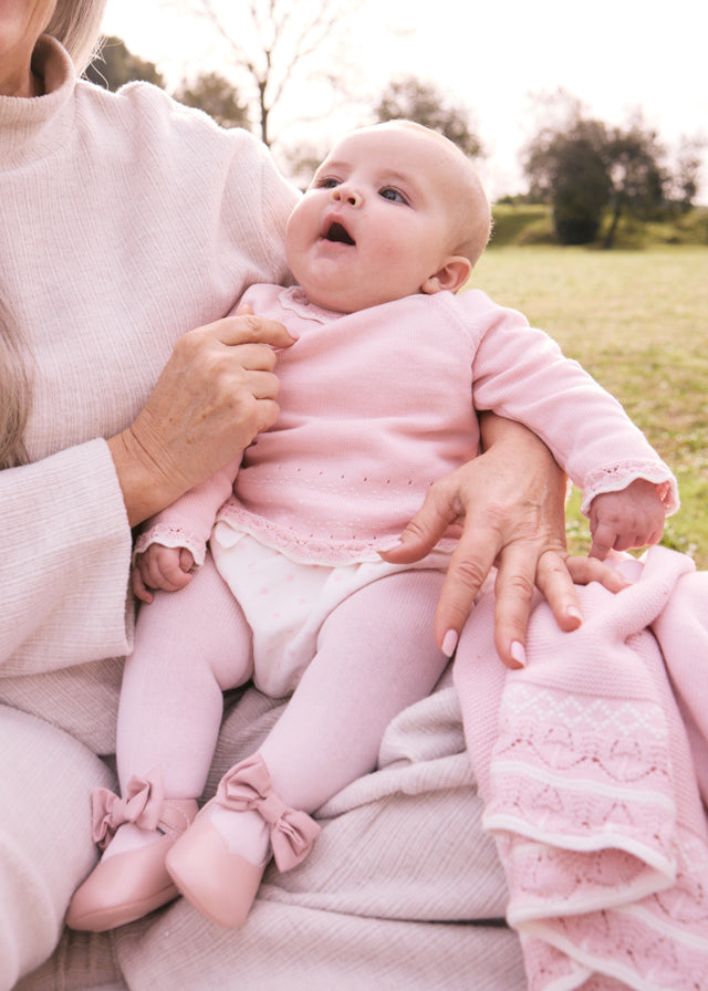 Conjunto short y leotardo tricot