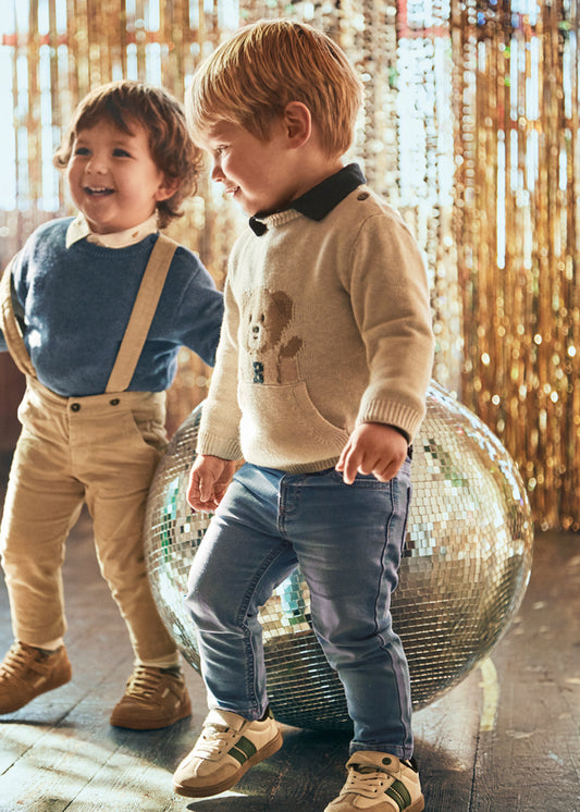 Pantalón soft denim