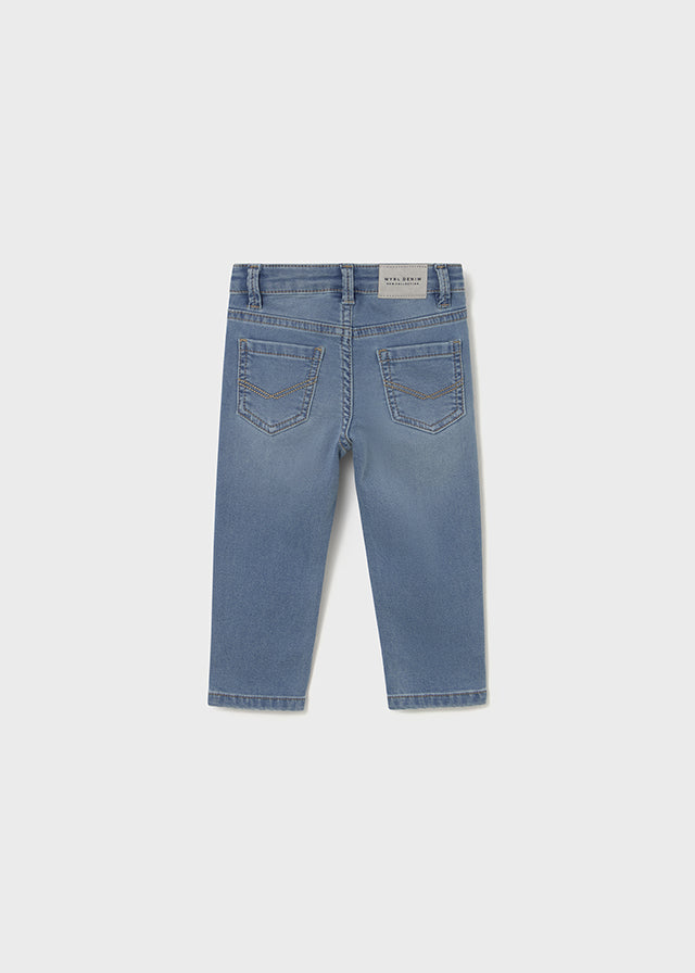 Pantalón soft denim