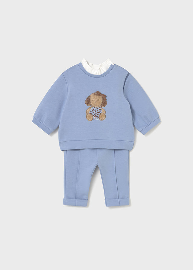 Conjunto pantalón felpa