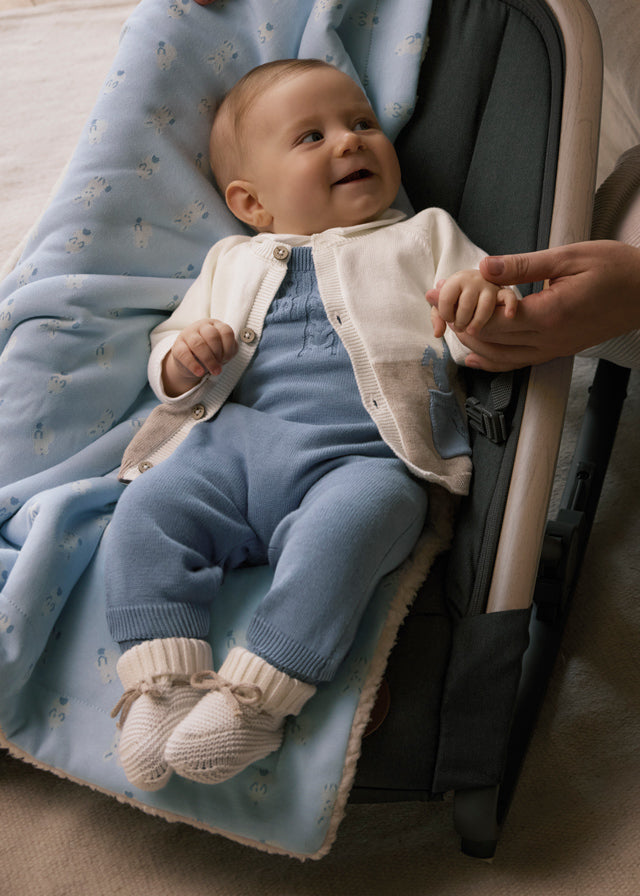 Conjunto peto tricot