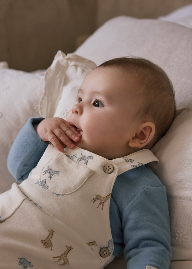 Conjunto peto estampado