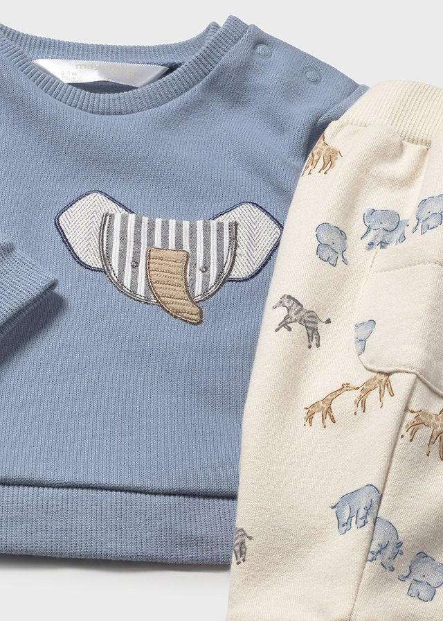 Conjunto 4 piezas animalitos recién nacido