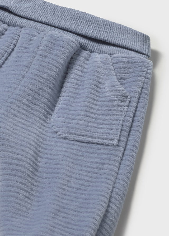 Chándal 3 piezas punto pana recién nacido