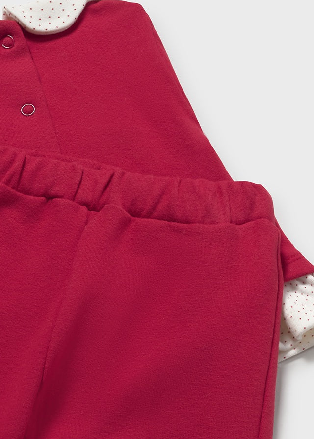 Conjunto legging y camiseta recién nacida