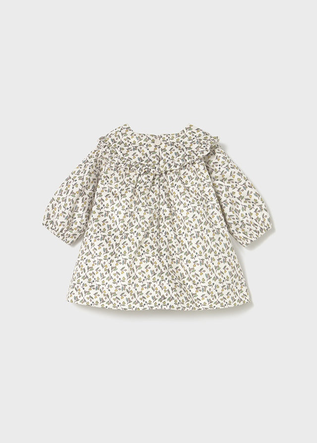 Vestido terciopelo estampado