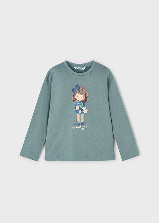 Camiseta gráfica niña