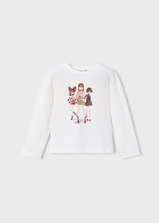 Camiseta muñecas niña