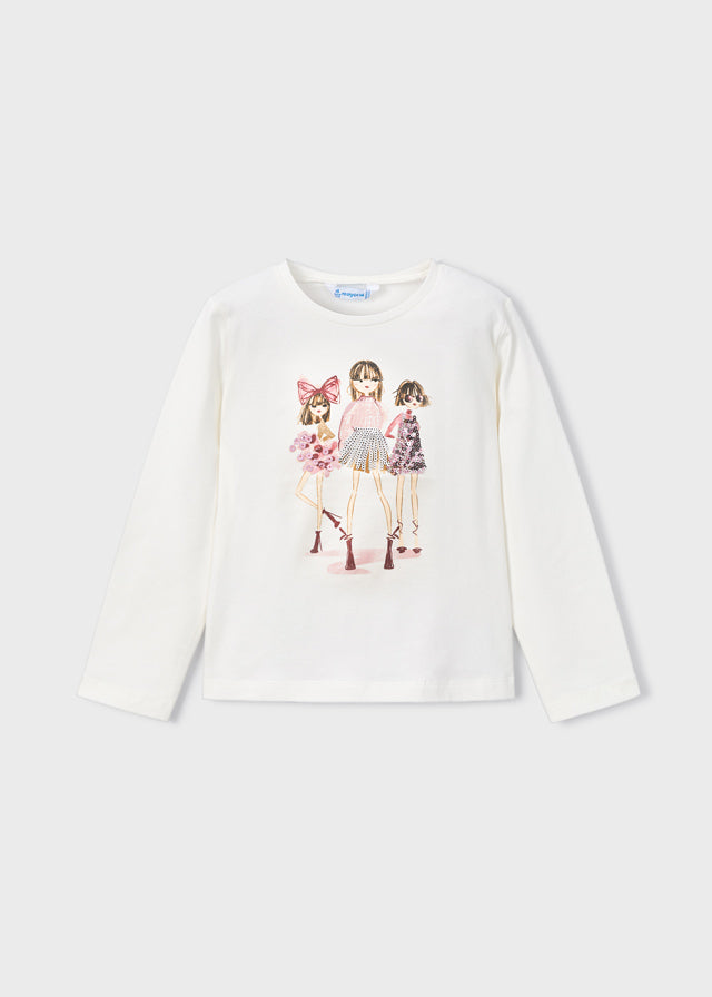 Camiseta muñecas niña