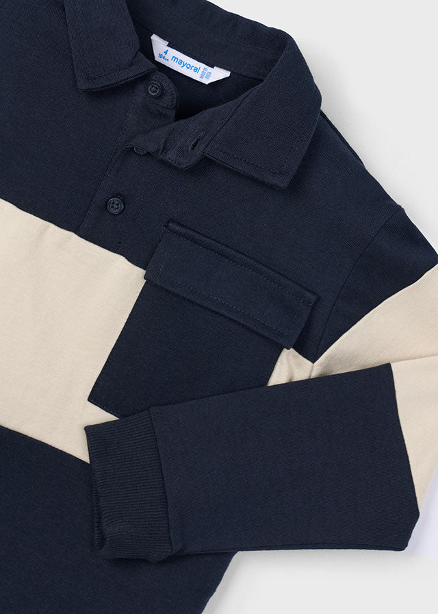 Polo ML color block