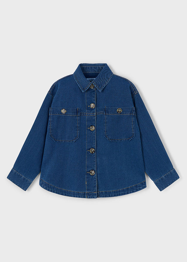 Sobrecamisa vaquera unisex infantil