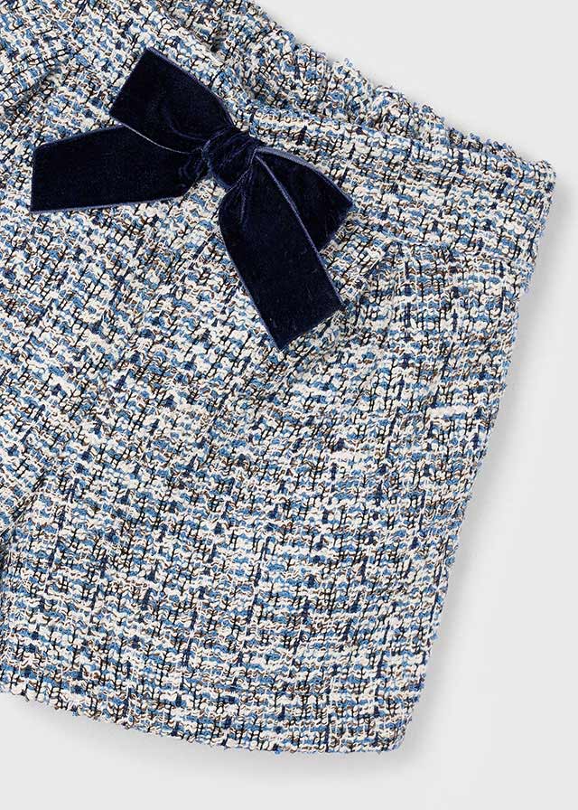 Pantalón corto lazo niña