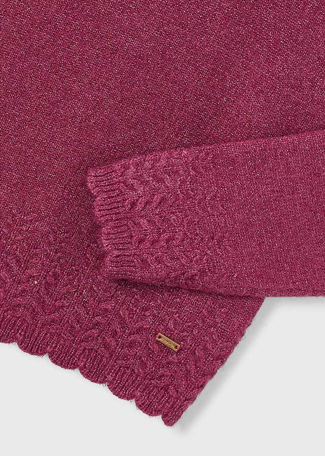 Jersey punto liso niña