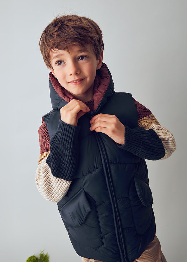 Chaleco reversible niño