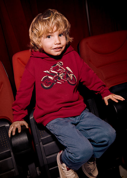 Pullover print relieve