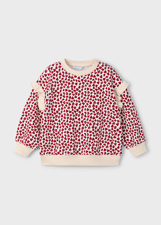 Pullover volante mangas