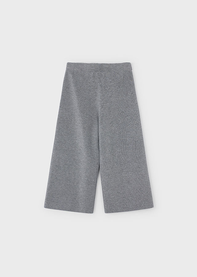 Pantalón culotte tricot niña
