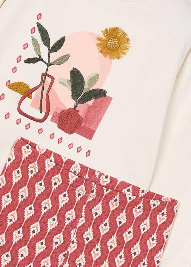 Conjunto leggings estampado