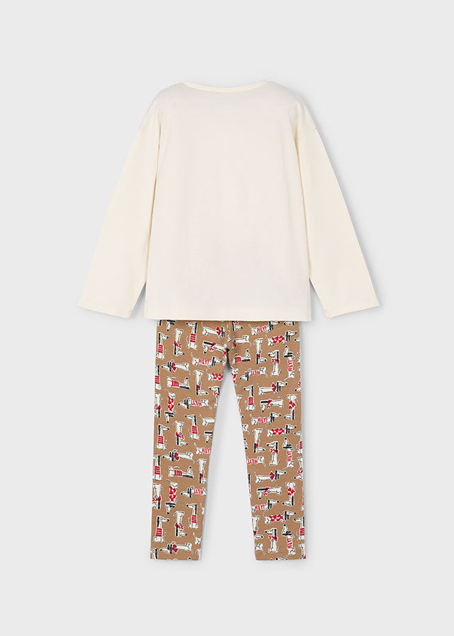 Conjunto leggings estampado