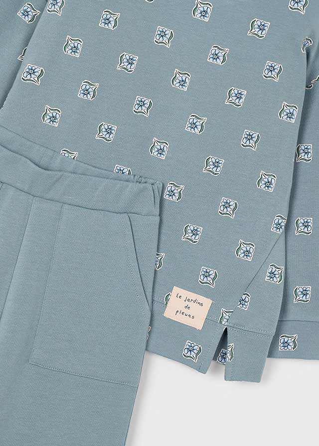 Chándal estampado niña