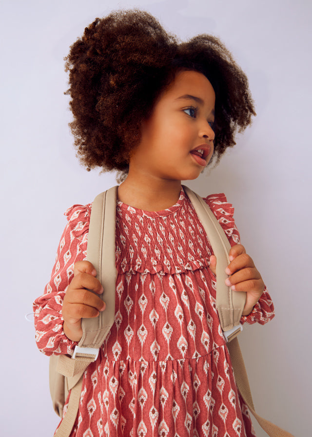 Vestido viella estampado