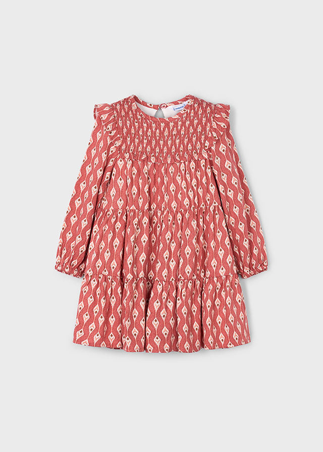 Vestido viella estampado