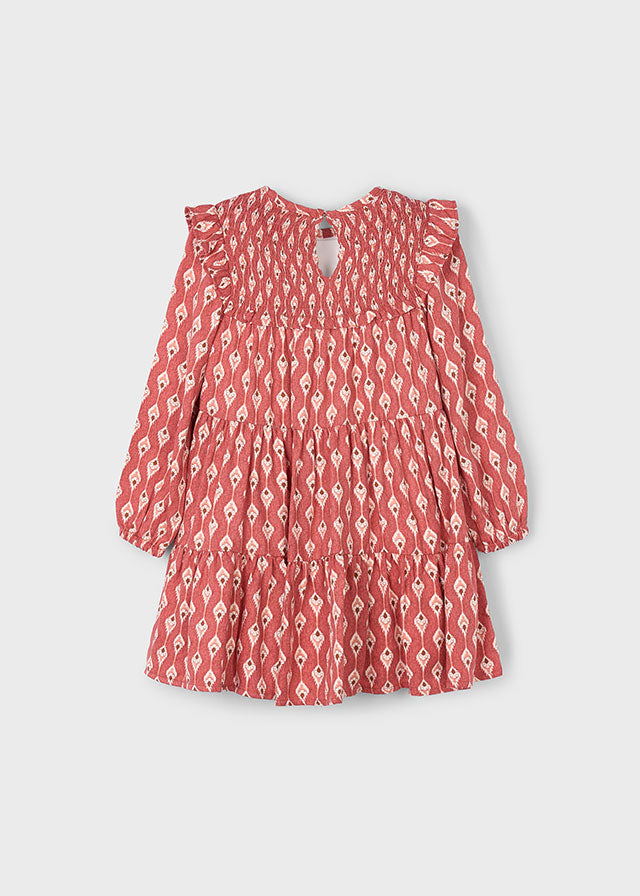 Vestido viella estampado