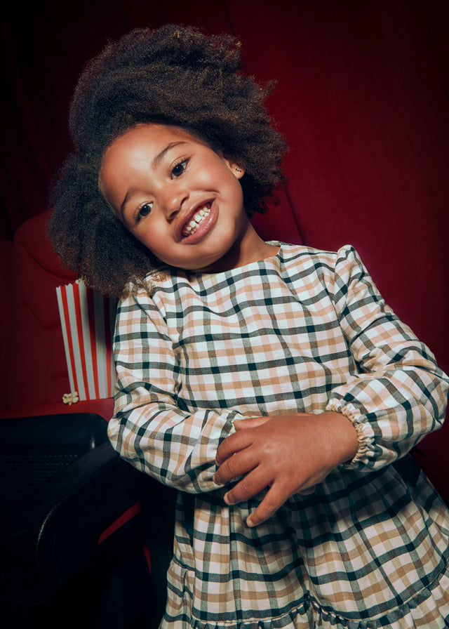 Vestido lazo viella niña