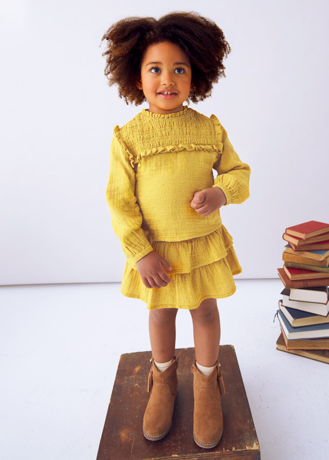 Conjunto falda algodón