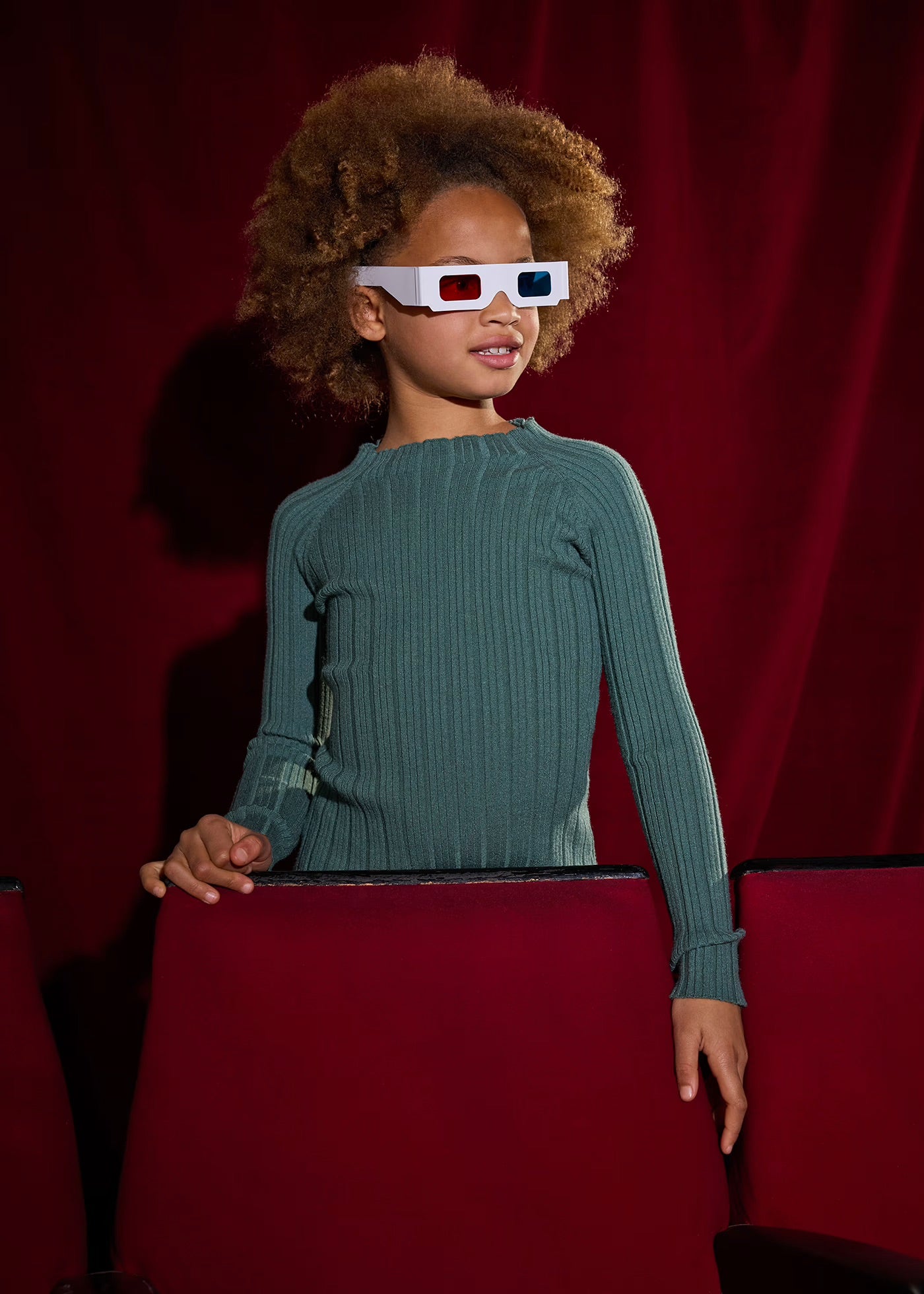 Jersey semicisne tricot chica