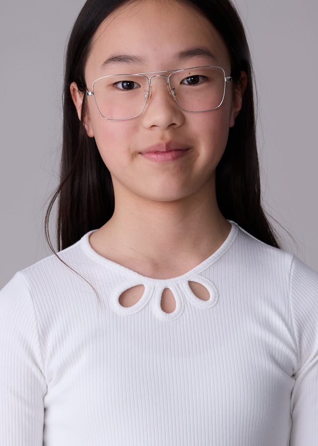 Camiseta canalé chica