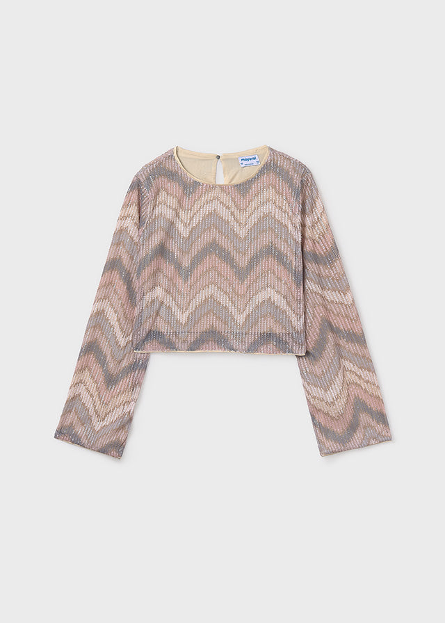 Top lentejuelas chica