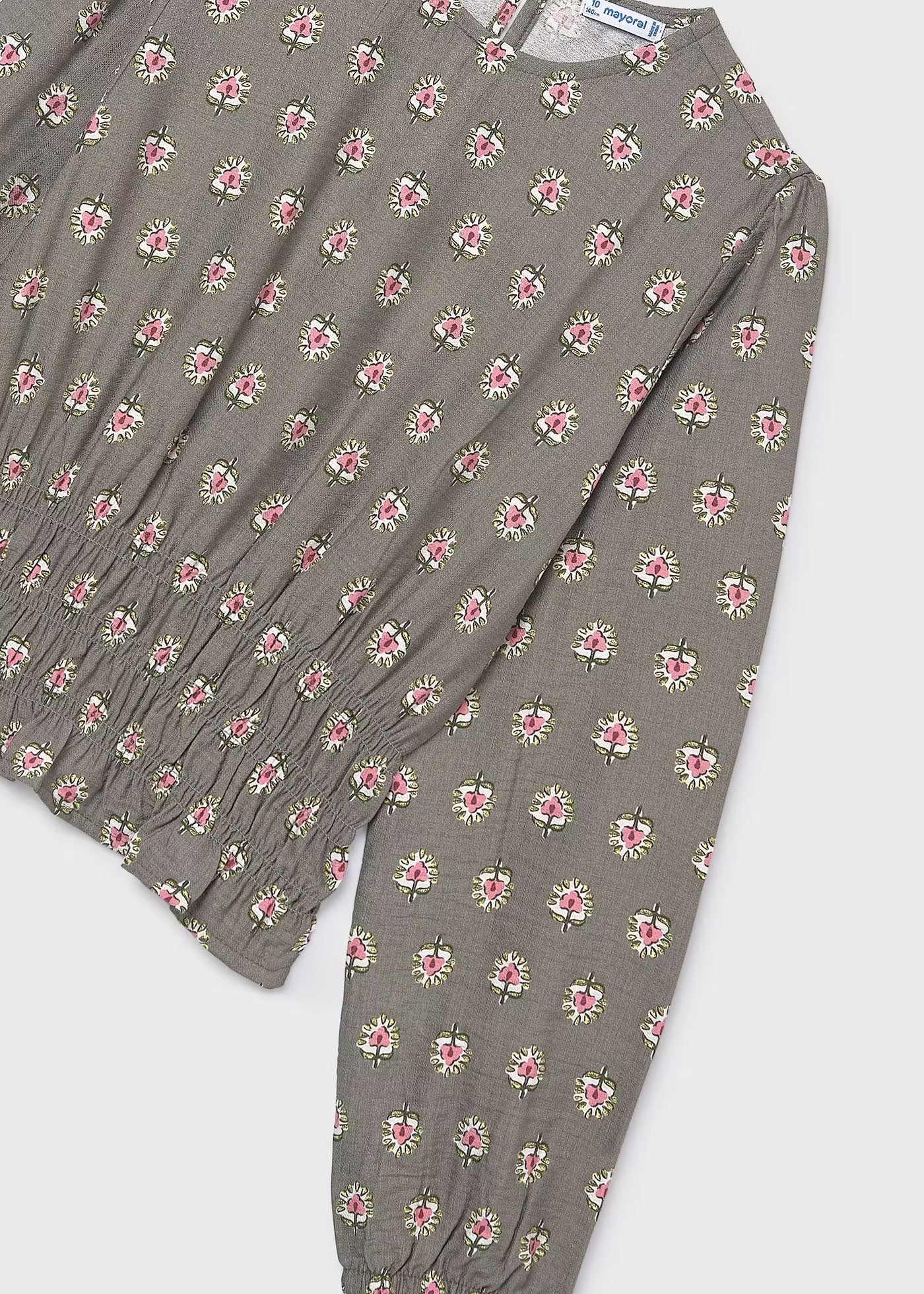 Blusa estampada chica