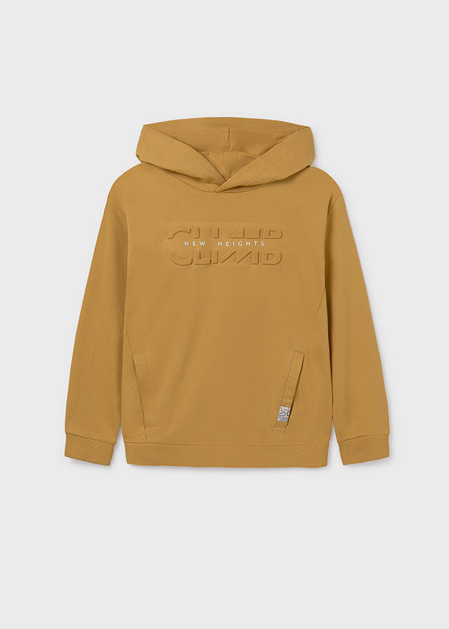Pullover embossed