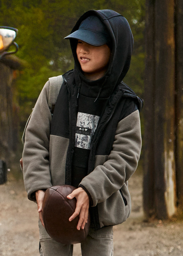 Chaquetón reversible chico