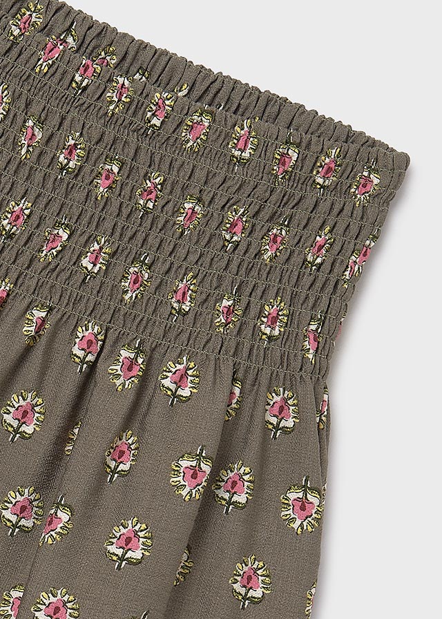 Falda estampada