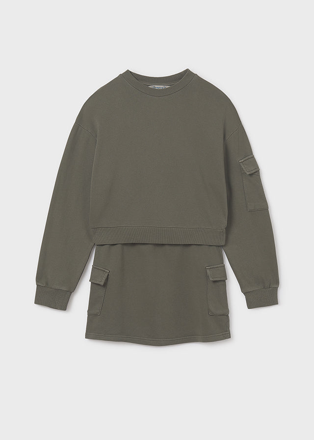 Conjunto falda cargo