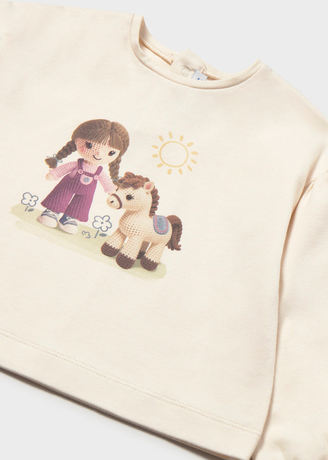 Camiseta muñeca bebé Soja – Mayoral, foto 3