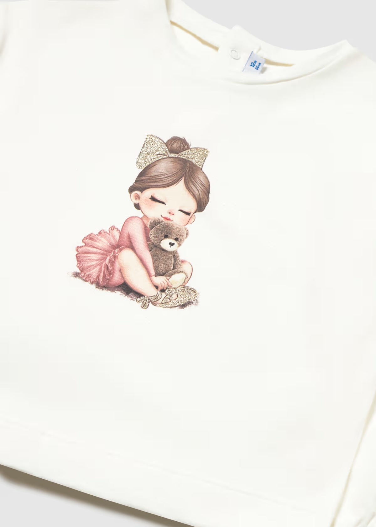 Camiseta muñeca bebé Crudo – Mayoral, foto 3