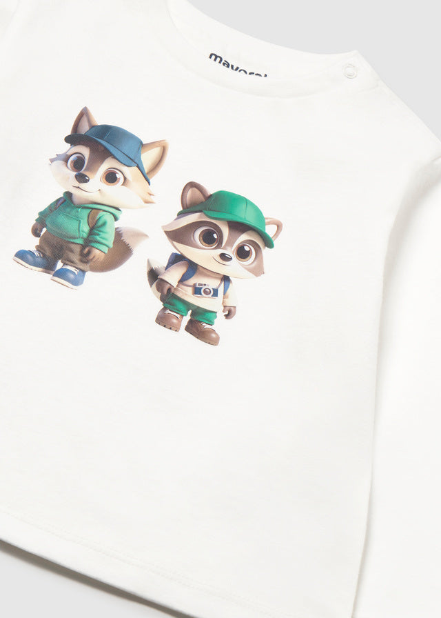 Camiseta serigrafía bebé