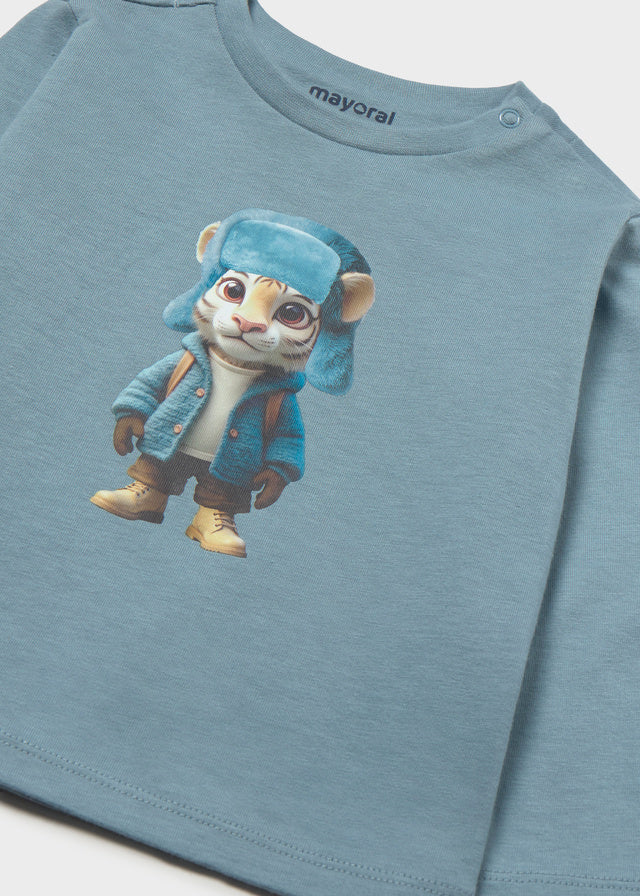 Camiseta tigre bebé