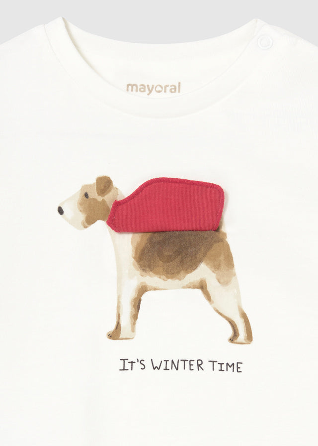 Camiseta perrito bebé Nata – Mayoral, foto 4